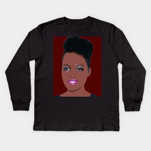 Lupita Nyong'o Kids Long Sleeve T-Shirt